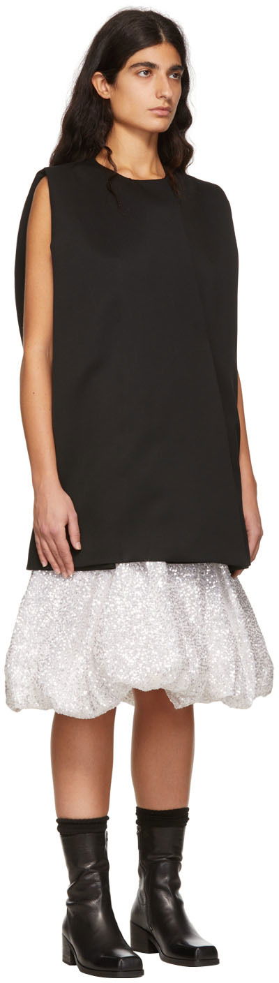 Šaty We11done Wool Sleeveless Mini Dress Čierna | WD-OP1-22-102-W-BK, 1