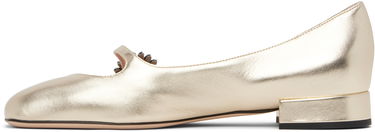 Tenisky a topánky Valentino Valentino Garavani Mary-Jane Ballerina Flats with Crystal Embellishment Metalická | 6W2S0LL7RKP, 2