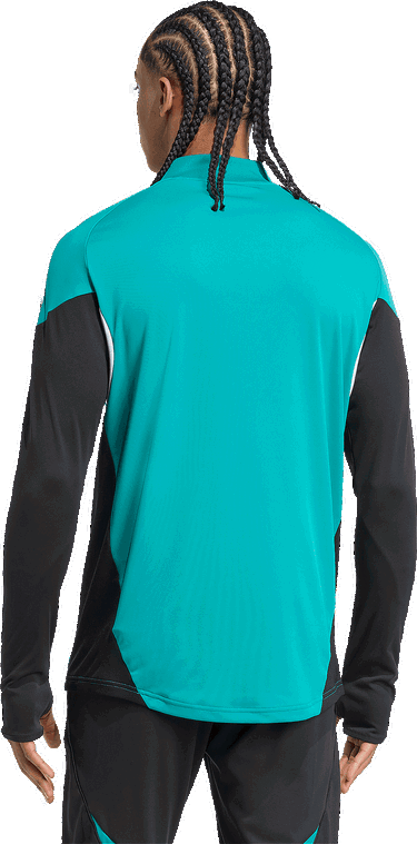 Dres adidas Originals Liverpool FC European Training Top 2025/26 Long Sleeve Tyrkysová | jv9004, 5