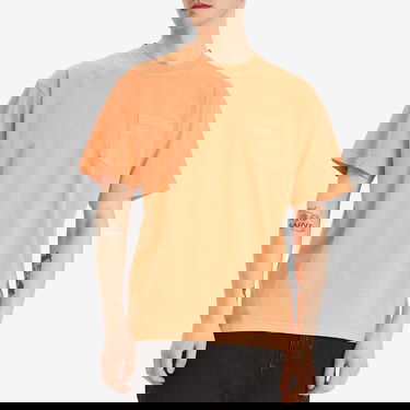 Tričko Patta Patta Washed Pocket T-Shirt, Size Large Oranžová | POC-BS25-1000-290-0022-187, 2