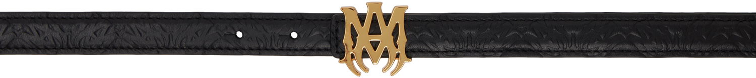 Opasok AMIRI AMIRI 'MA' Quad Belt Čierna | AMACBL1019, 0