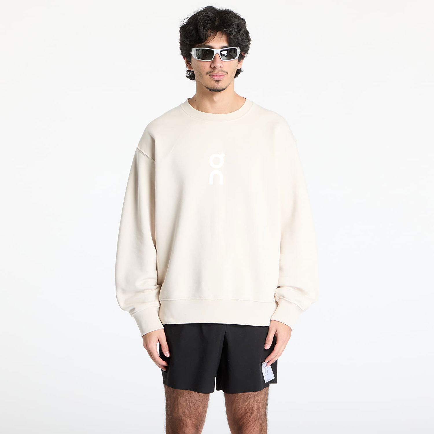 Sveter On Running On Club Crew Graphic Sweatshirt Béžová | 1MF11160296 M, 0