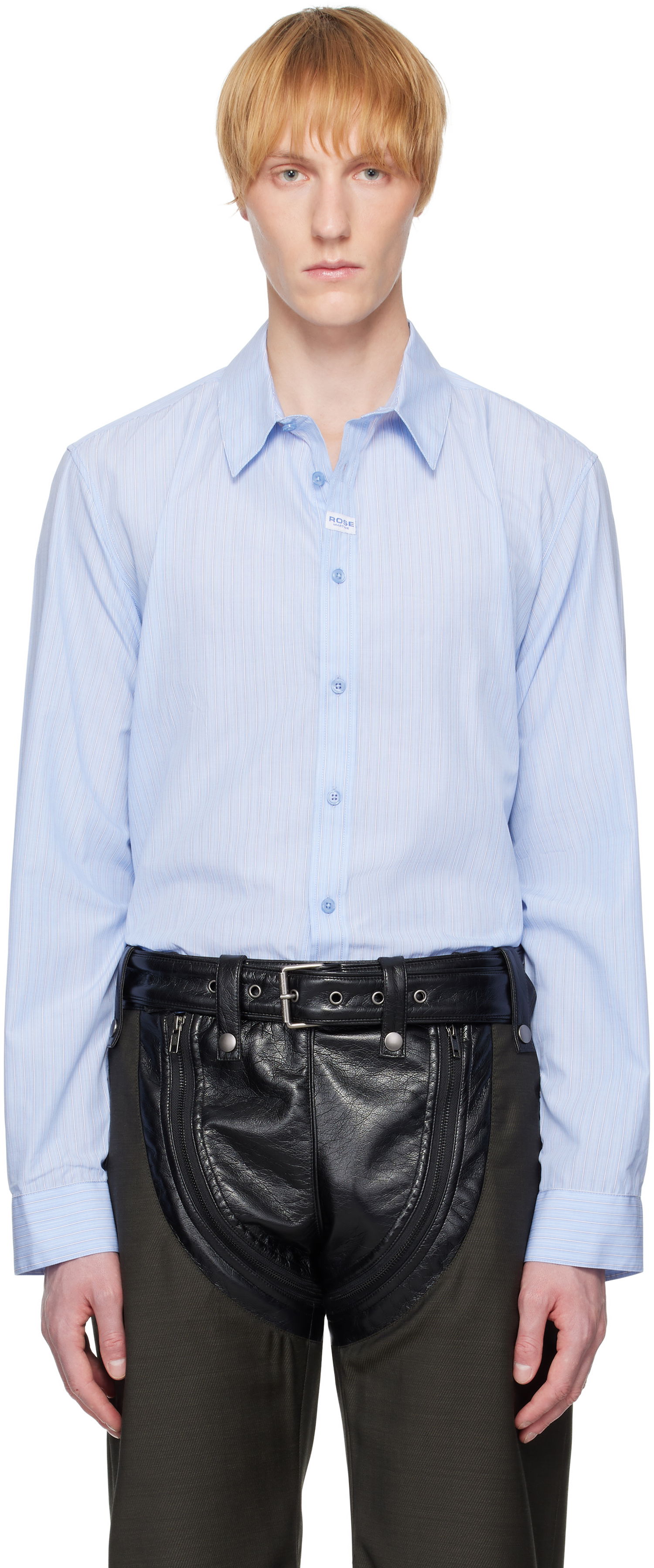 Košeľa Martine Rose Martine Rose Classic Striped Shirt Modrá | 401WS15509, 0