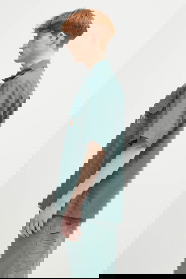 Košeľa Carhartt WIP S/S Craft Shirt Relaxed Fit Classic Collar Zelené | I035232.2M2XX, 1