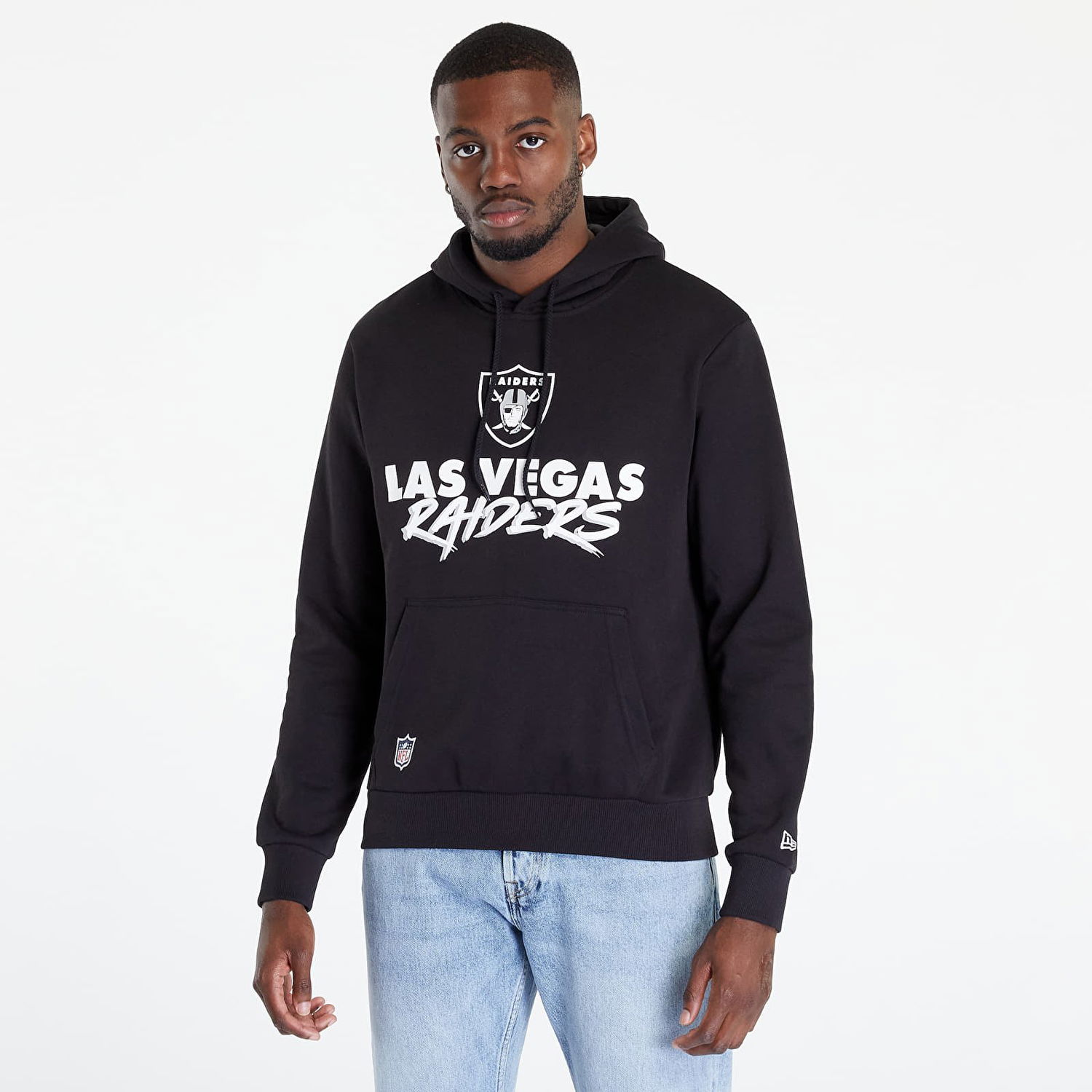 Mikina New Era NFL Script Team Las Vegas Raiders Čierna | 60284648, 0