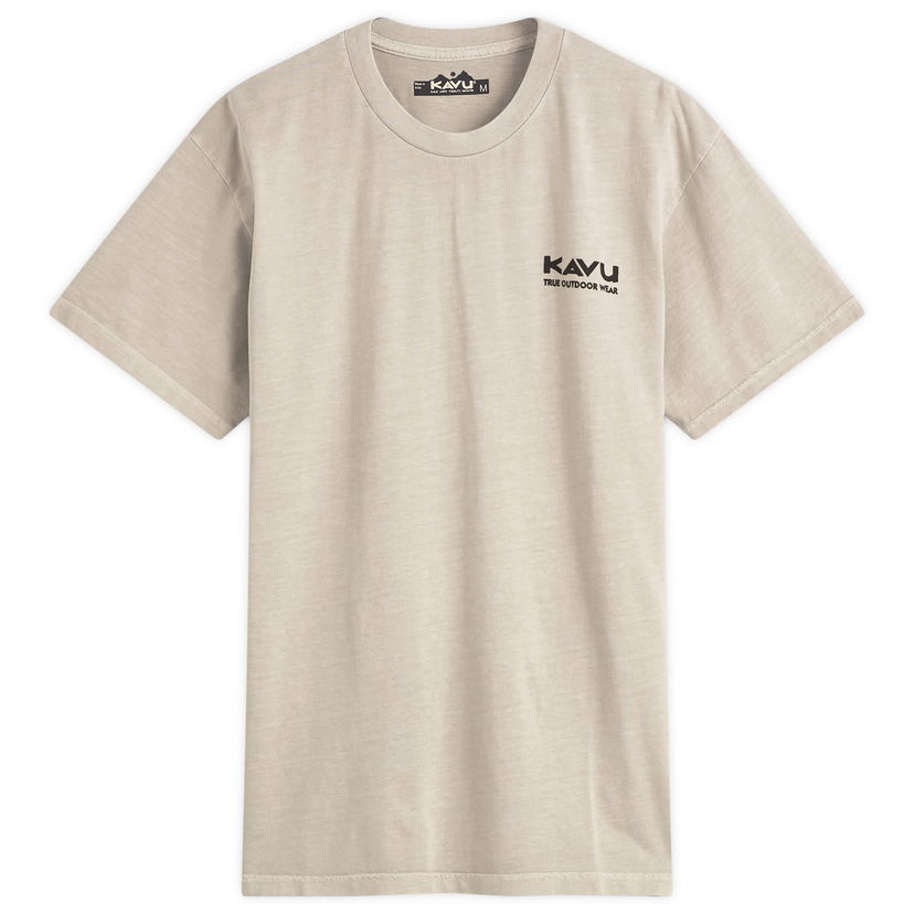 Tričko KAVU PNW Wild Life T-Shirt Béžová | 8134-1711