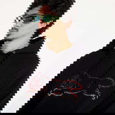 Mikina BILLIONAIRE BOYS CLUB Icecream Crystal Running Dog Popover Hood Čierna | IC25488 Black, 1