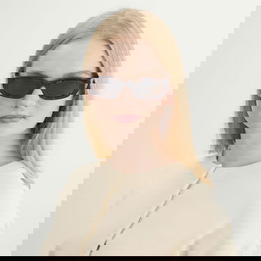 Slnečné okuliare Miu Miu Rectangular Cat-Eye Sunglasses Hnedá | 0MU-B04S-53-14L09Z, 6