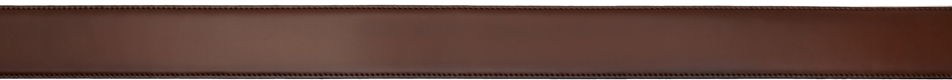 ZEGNA Reversible Leather Belt