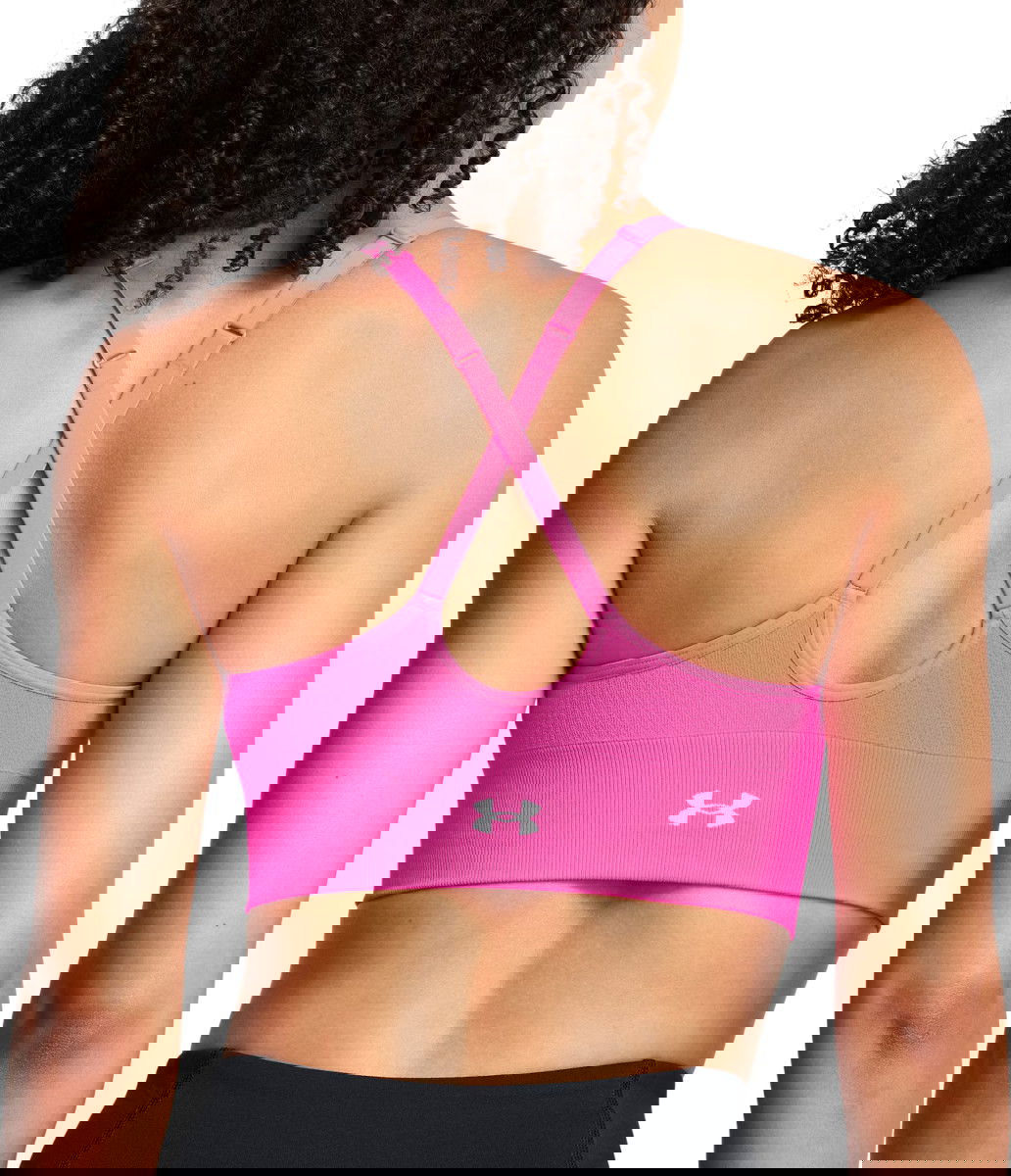 Podprsenka Under Armour Seamless Low Bra Ružová | 1384417-652, 1