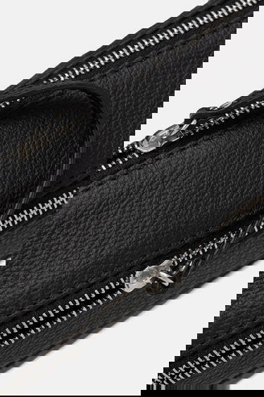 Taška cez rameno Maison Margiela MM6 Maison Margiela Leather Crossbody Bag Čierna | SB6ZH0025.P8326.T8013, 4