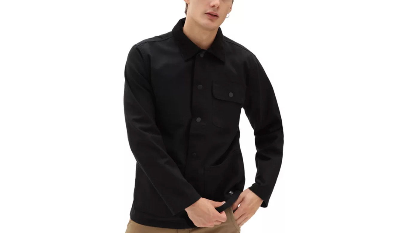 Bunda Vans Drill Chore Coat Čierna | VN0A3WF1BLK, 1