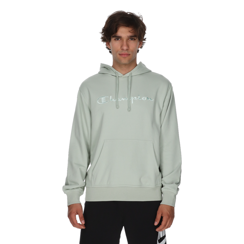 Mikina Champion Embroidered Logo Hooded Sweatshirt Zelené | 220782-GS129
