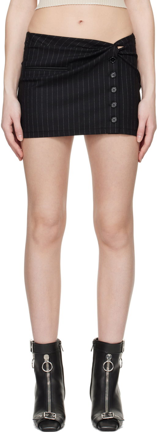 Sukňa Courrèges Twist Snaps Miniskirt Čierna | 124CJU140WO0092, 0