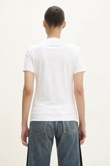 Tričko VETEMENTS VETEMENTS Embroidered Logo T-Shirt Biela | MA66TR670W, 2