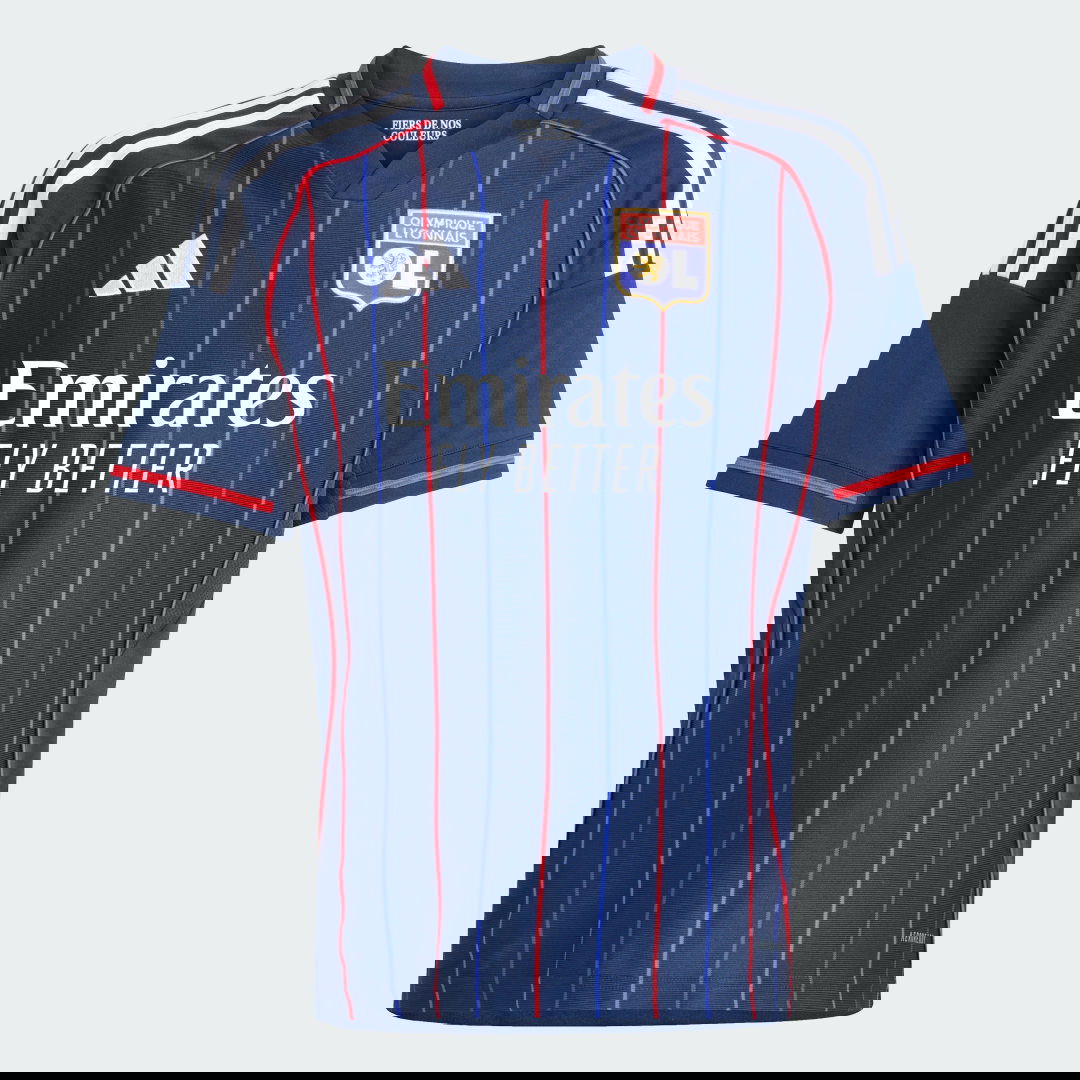 Dres adidas Performance Olympique Lyonnais 25/26 Kids' Away Jersey Modrá | JL1883, 0