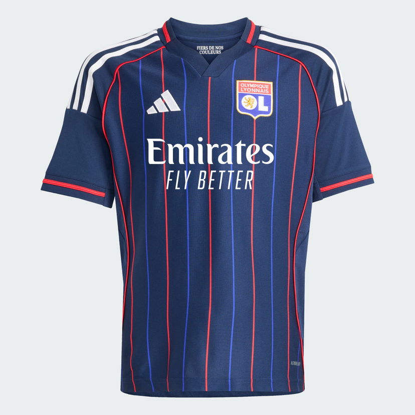 Dres adidas Performance Olympique Lyonnais 25/26 Kids' Away Jersey Modrá | JL1883