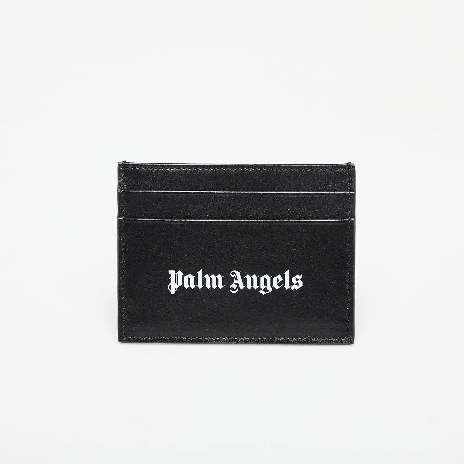 Peňaženka Palm Angels Classic Logo Card Holder Black/ White Universal Čierna | PMND017C99LEA0011001, 0