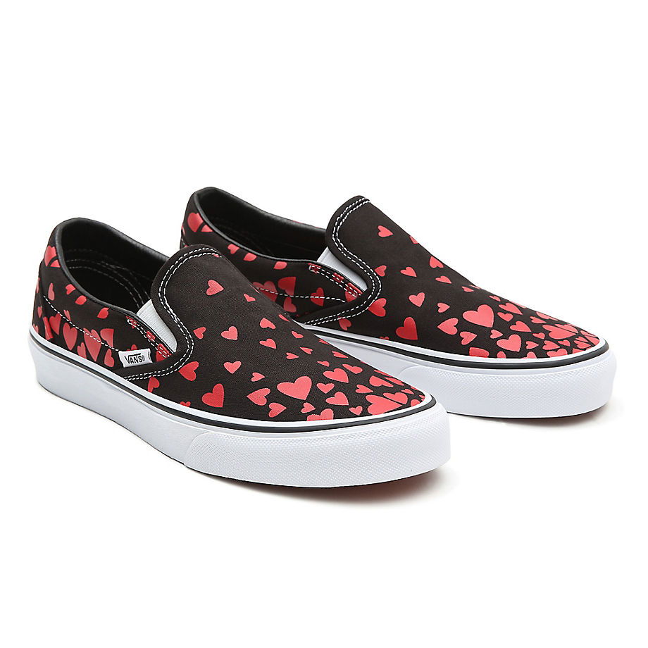 Classic Slip-on Valentines Hearts