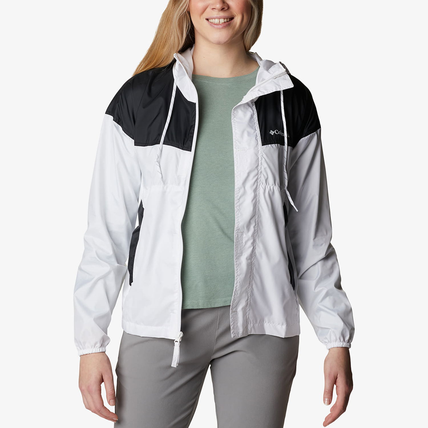 Vetrovka Columbia Flash Challenger™ Windbreaker Biela | 1989523100, 0
