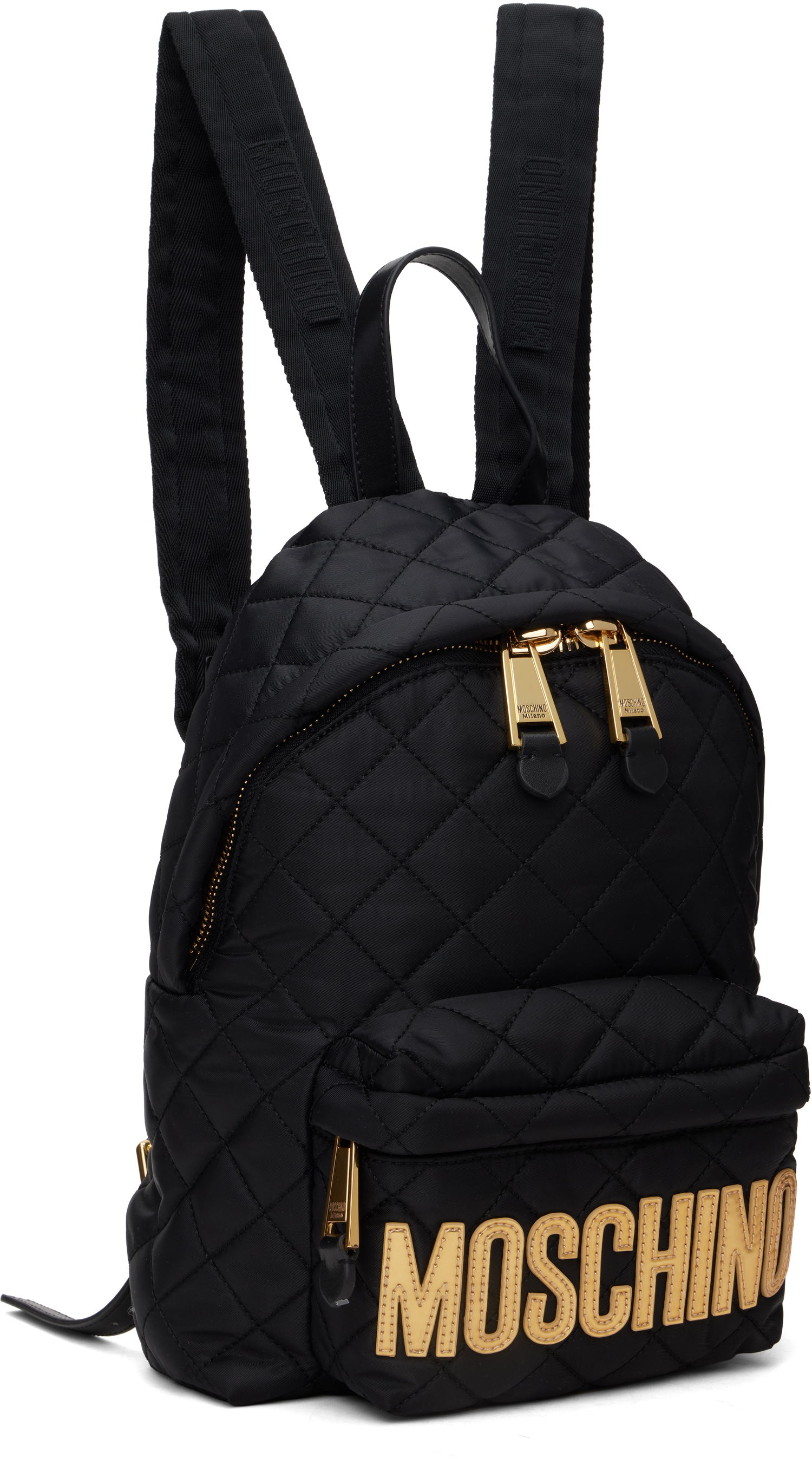 Batoh Moschino Moschino Mini Quilted Backpack Čierna | MC4603PP1M 251MOO11 00B, 1