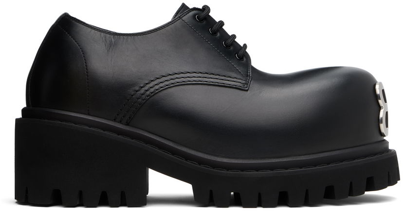 Oblečenie Balenciaga Balenciaga Stomper Derbys Čierna | 807326WCDA0
