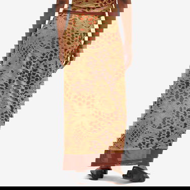 Sukňa Miaou Miaou Topanga Lace Maxi Skirt Hnedá | 4062PM2LAO, 3