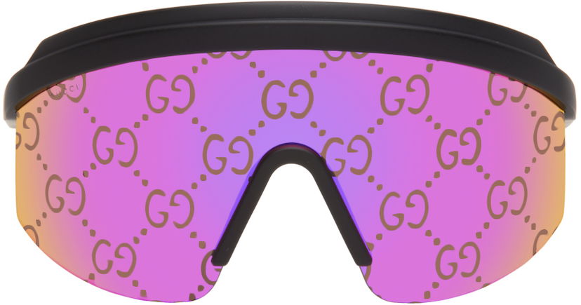 Flexstyle Gucci Mask Frame Sunglasses Čierna | GG1477S-004