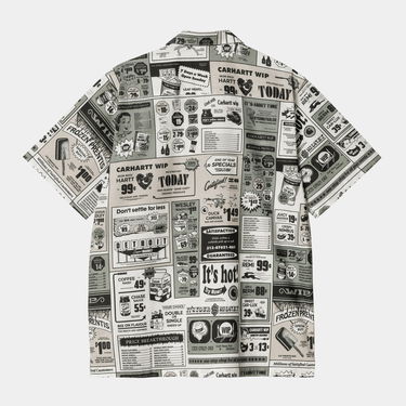 Košeľa Carhartt WIP Carhartt WIP Short Sleeve Catalogue Print Shirt Šedá | I034548_9, 1