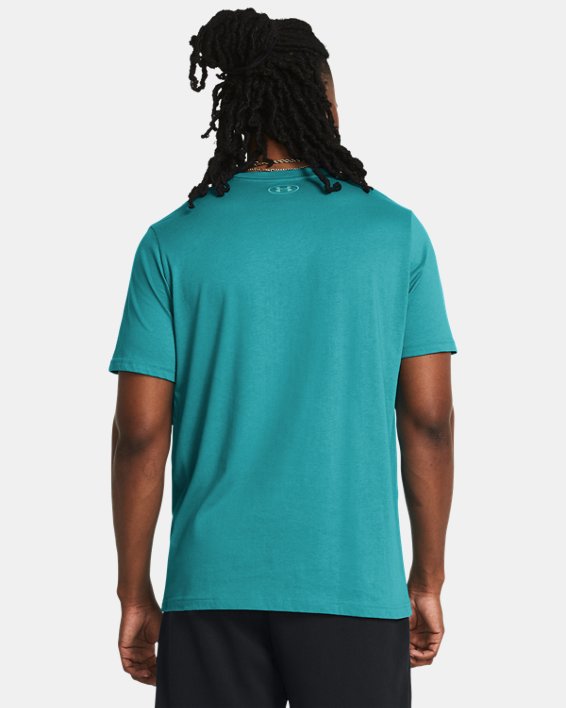 Tričko Under Armour Project Rock Payoff Kurzarm-Shirt Modrá | 1383191-464, 1