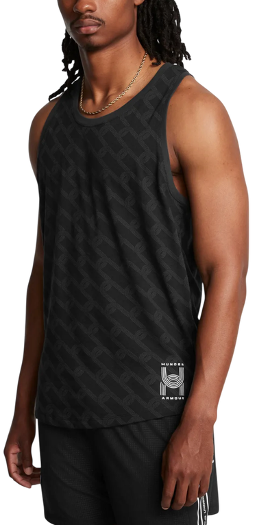 Tielko Under Armour UA Run Anywhere Singlet Tank Top Čierna | 1386619-001, 0