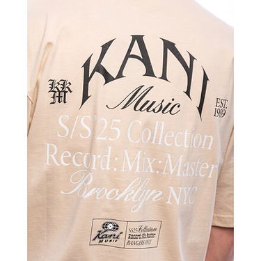 Tričko Karl Kani Karl Kani Kani Music Print T-Shirt S Béžová | KK-PD00005333, 3