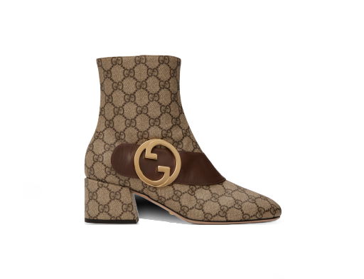 Tenisky a topánky Gucci Interlocking G Blondie Boots "Beige" Béžová | 701706 9I650