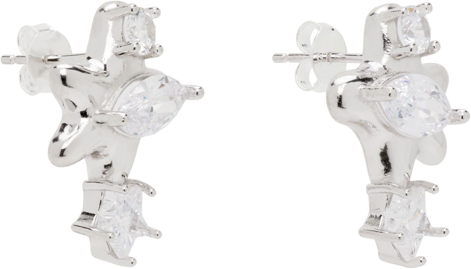 Náušnice Collina Strada Constellation Stud Earrings Metalická | XX1305, 1