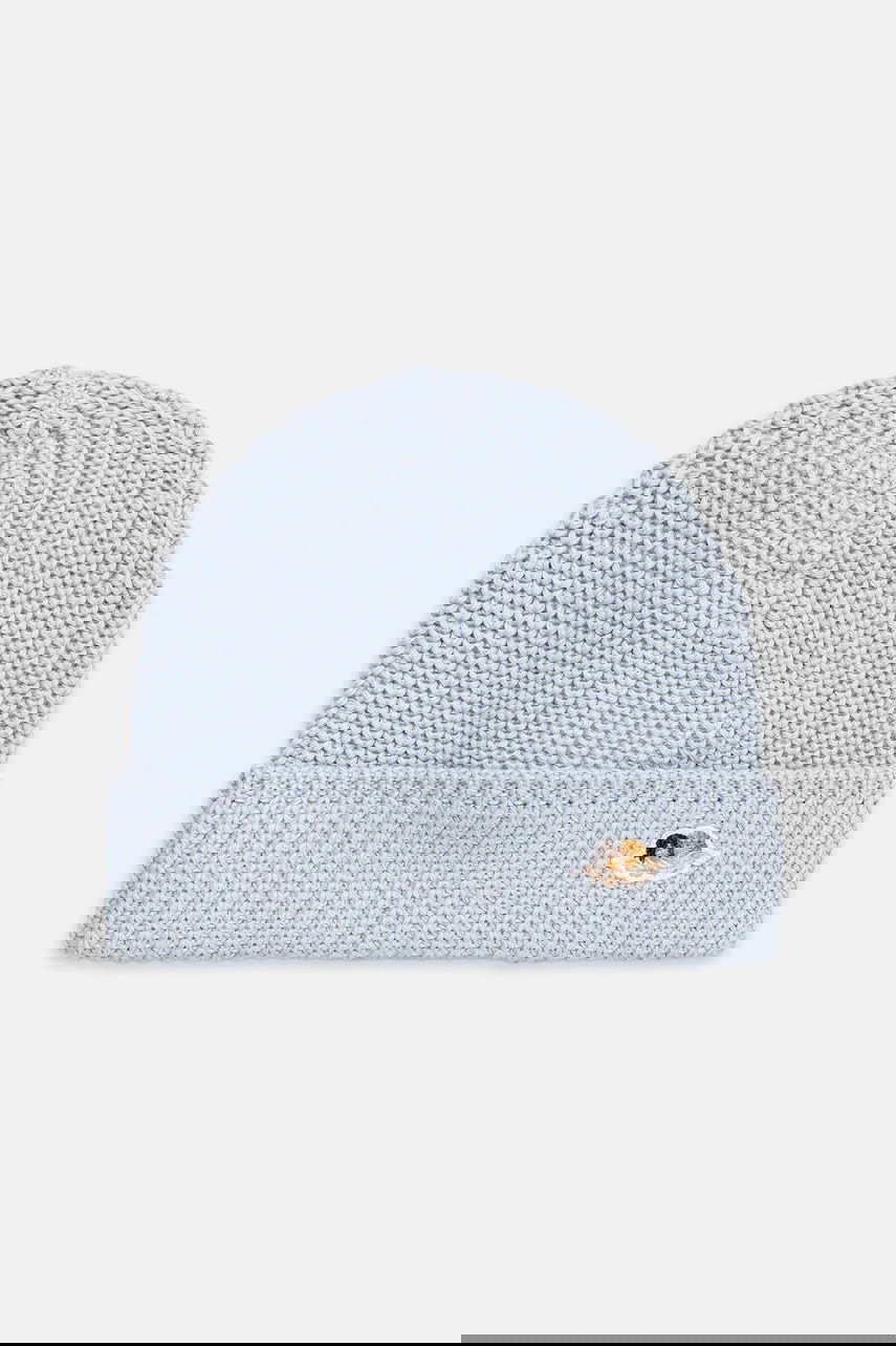 Kulicha Fiorucci Wool Blend Beanie Angel Patch Modrá | W02FPAHA216KN03BL02, 0