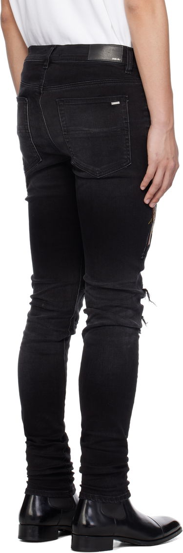 Džínsy AMIRI Amiri Jazz Wolf Skinny Jeans Čierna | AMDNSY1136, 2