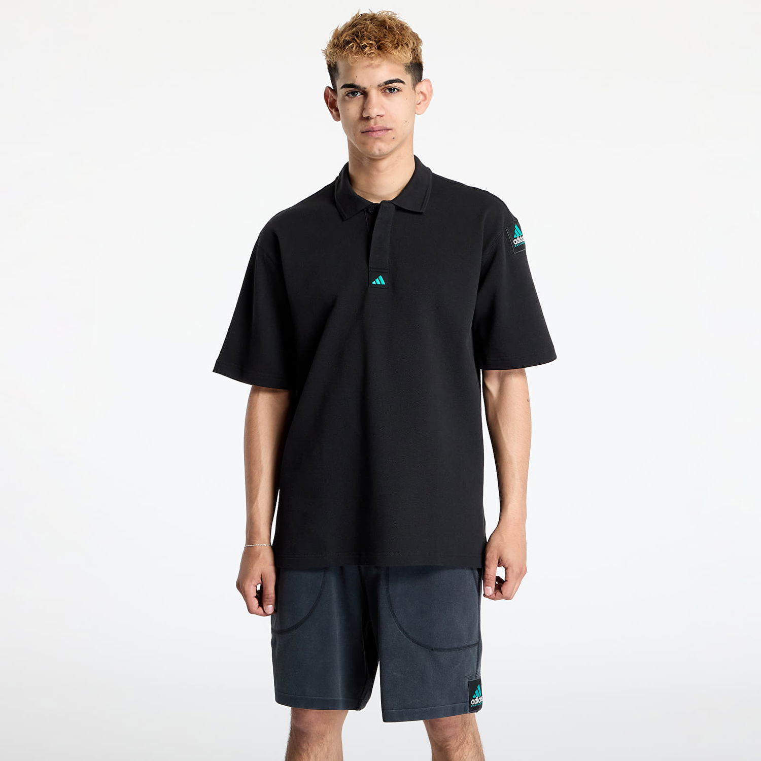 Polo tričko adidas Performance Equipment Polo Shirt Čierna | JC8231, 0