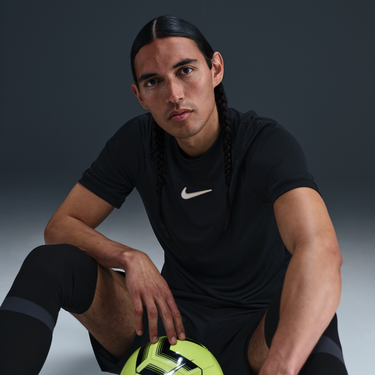Tričko Nike Nike Academy Dri-FIT Soccer T-Shirt Čierna | HJ4243-010, 3