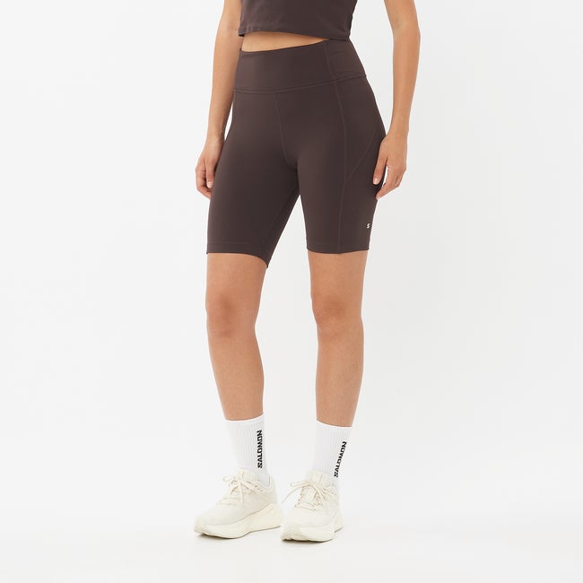 Šortky Salomon Shakeout Bliss Bike Shorts 8" Hnedá | LC2419500, 0