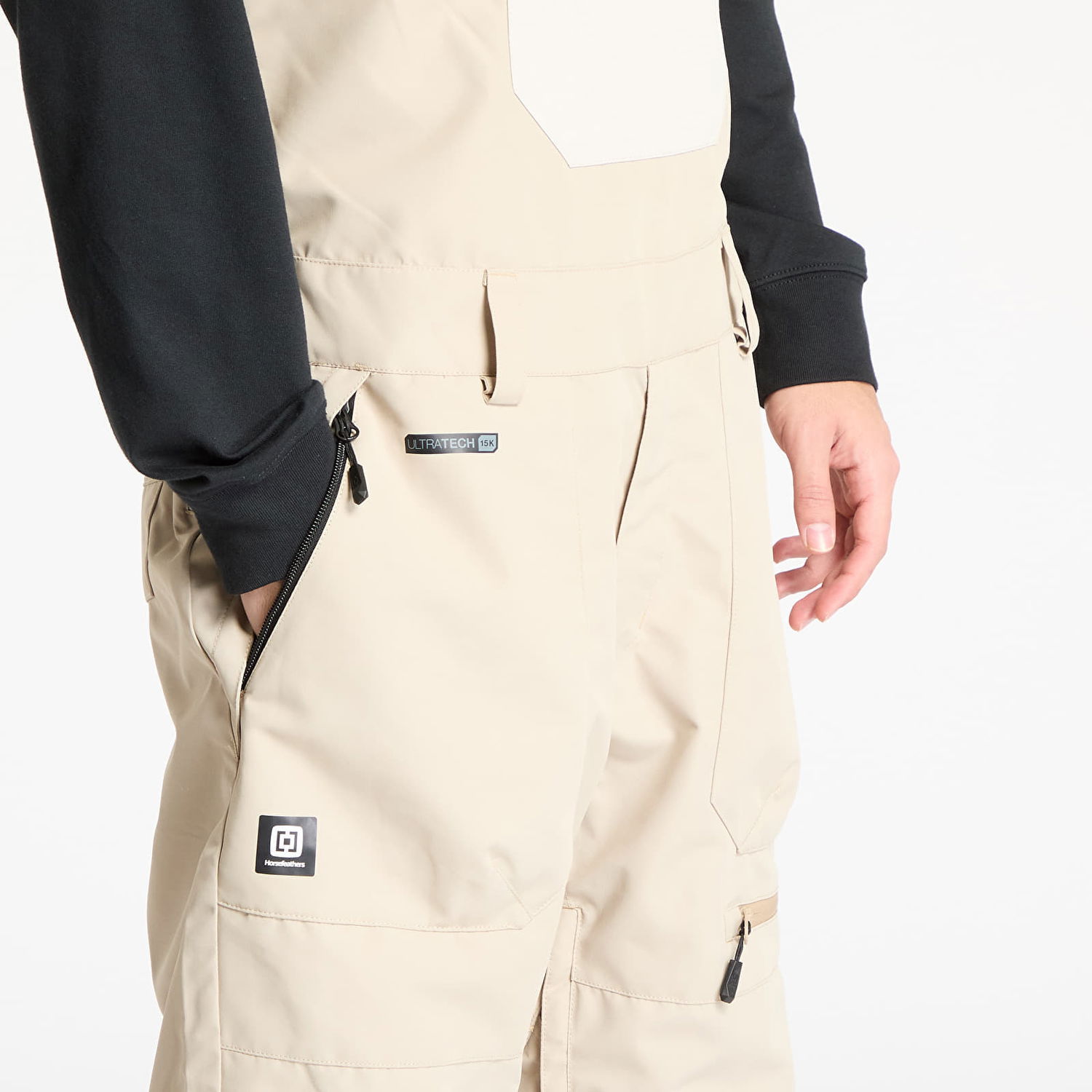 Overal Horsefeathers Horsefeathers Transfer Bib Snow Pants Béžová | OM323B, 1