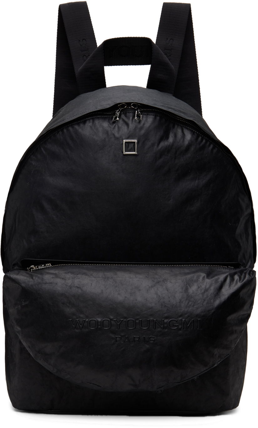 Batoh WOOYOUNGMI WOOYOUNGMI Logo Backpack Čierna | W241BA17, 0