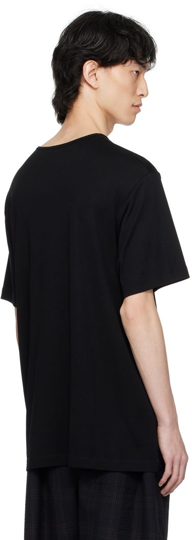 Tričko LEMAIRE LEMAIRE Rib Knit T-Shirt Čierna | TO1109 LJ1016, 2