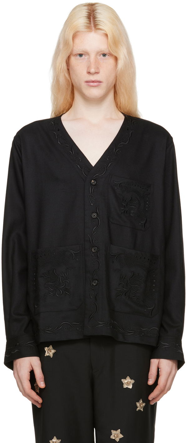 Košeľa Bode Dumas Shirt Čierna | MRF23SH025, 0