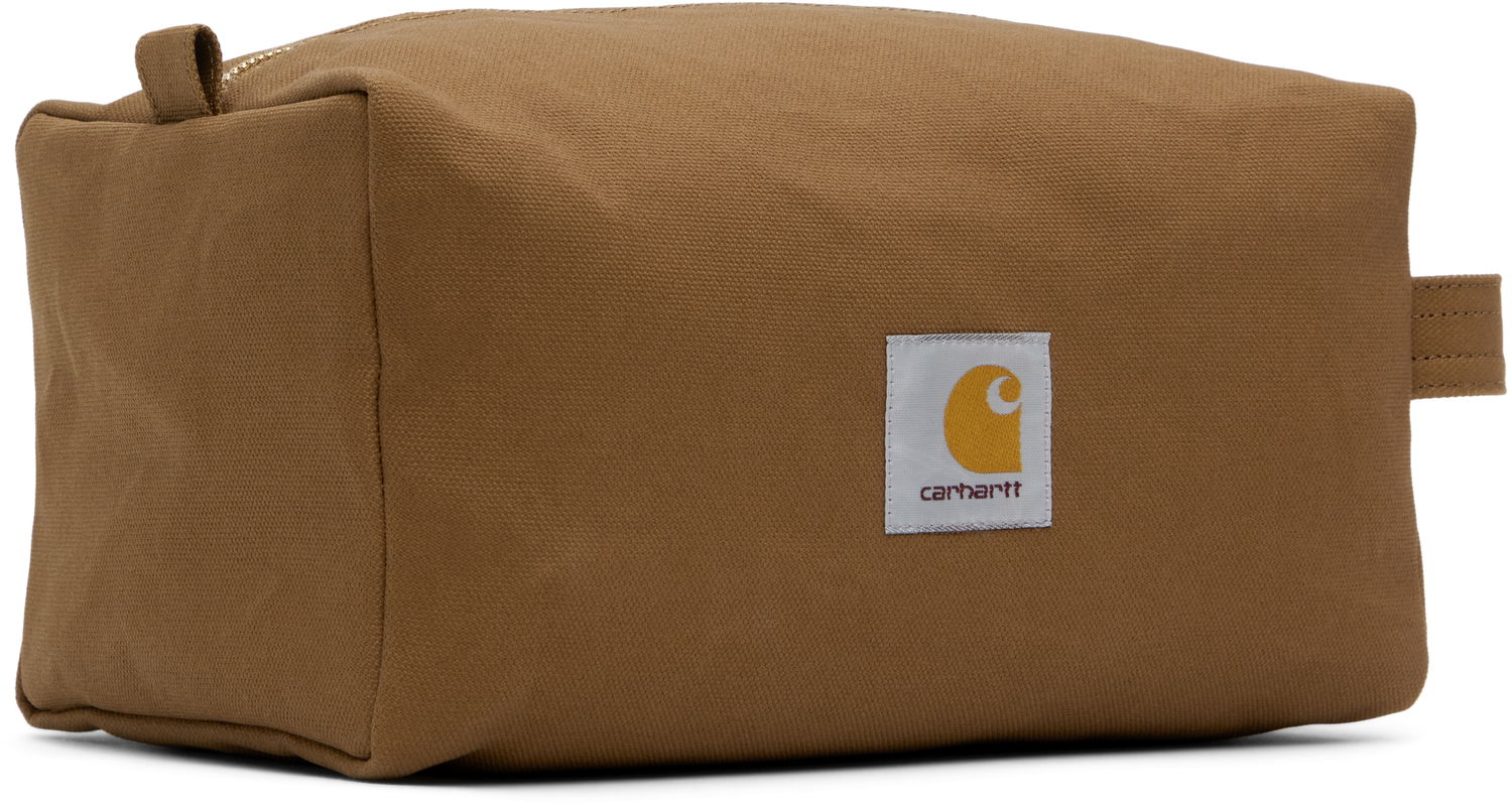 Cestovná taška Carhartt WIP Canvas Washbag Pouch Hnedá | I034139, 1