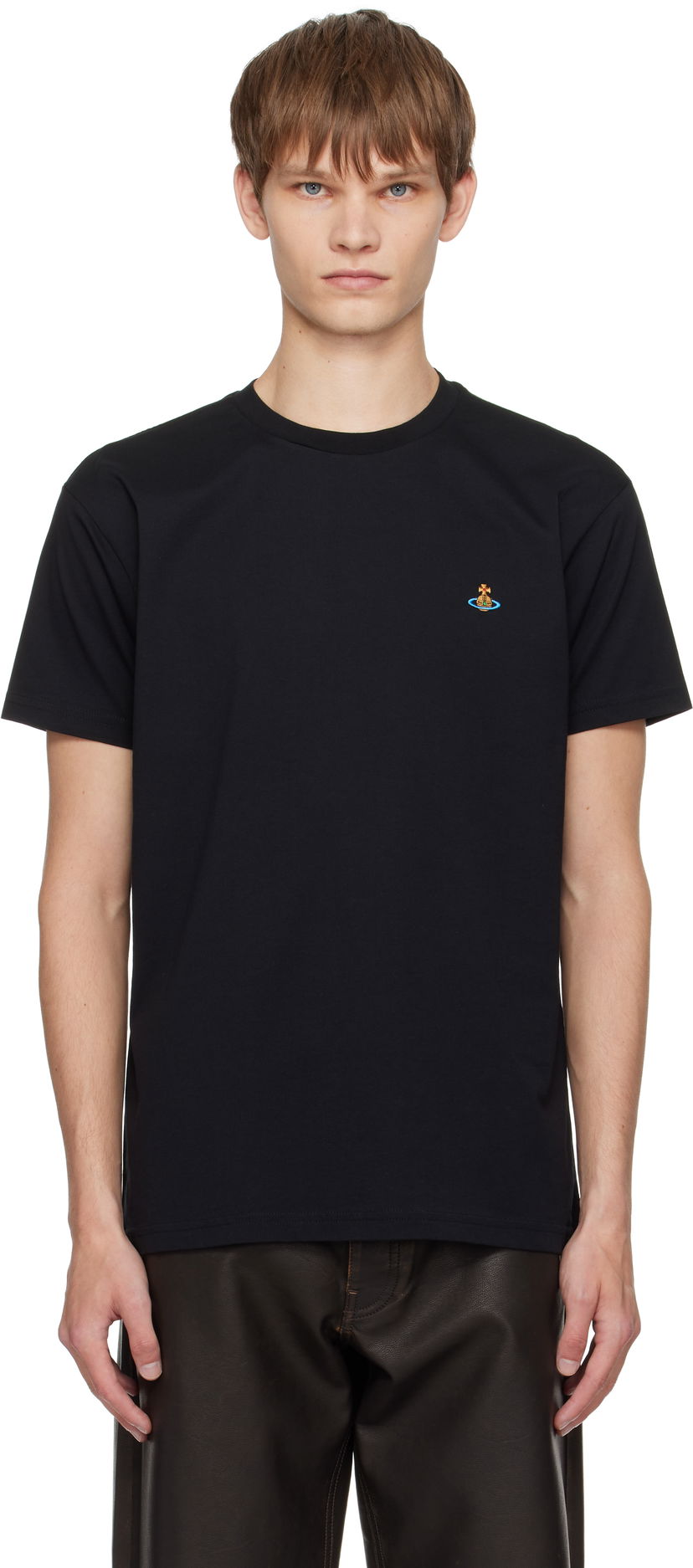 Tričko Vivienne Westwood Vivienne Westwood Classic Orb T-Shirt Čierna | 3G010013-J001M-