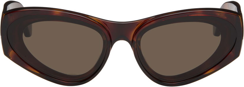 Slnečné okuliare Loewe Paula's Ibiza Goggle Cat-Eye Sunglasses Hnedá | LW40171UM6252E 840126861471