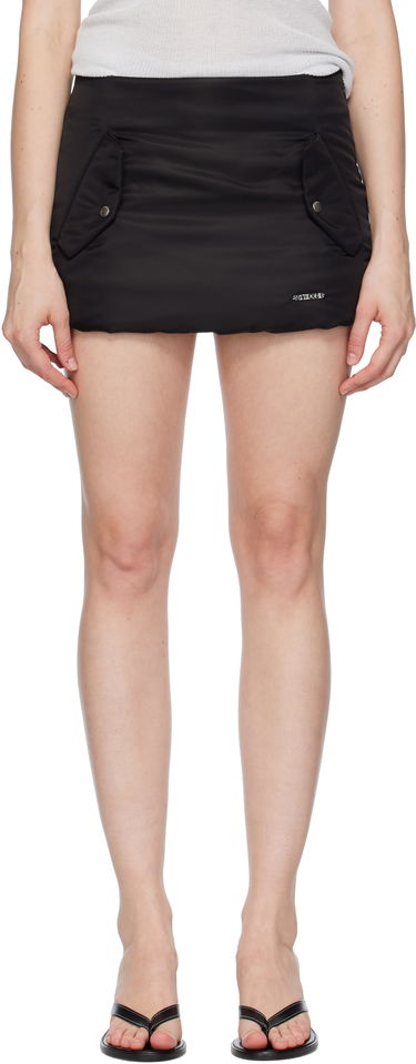 Sukňa We11done We11done Padded Miniskirt Čierna | WD-SK2-25-260-W-BK, 0