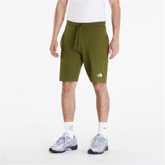 Graphic Light Shorts Forest Olive
