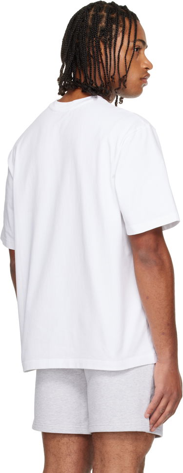 Tričko Casablanca Casablanca Dragonfly Floral Oversized Short Sleeve T-shirt Biela | M-AW25-JTS-044-08, 2