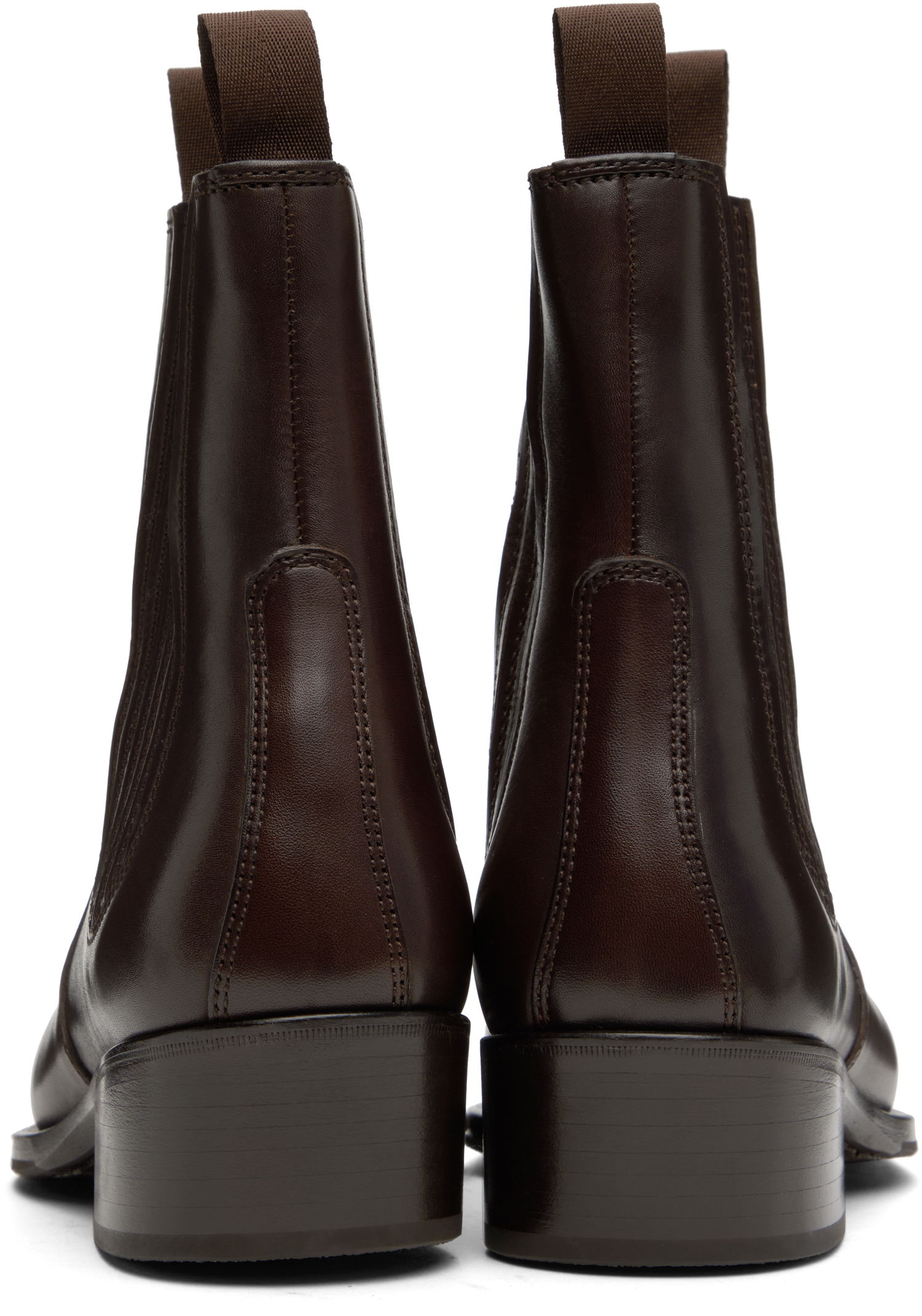 Oblečenie LEMAIRE Lemaire Leather Chelsea Boots Hnedá | FO0149 LL0106, 1